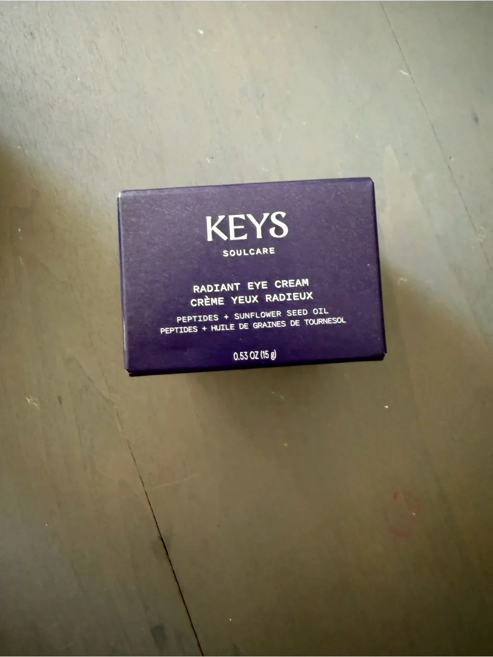 KEYS Soulcare Radiant Eye Cream - Purple